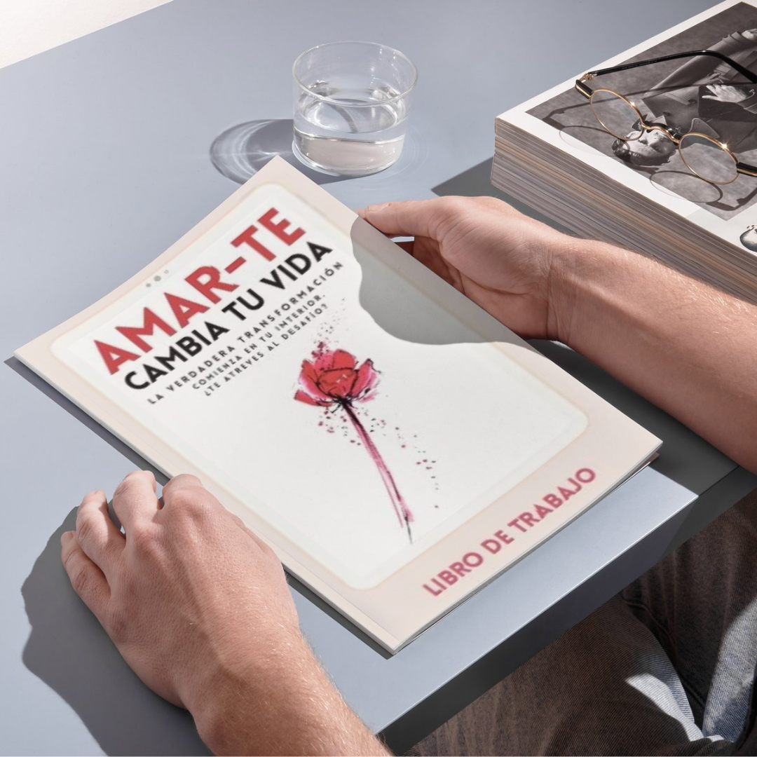 imagen del Libro de Trabajo que viene junto con el libro AmarTe cambia tu vida