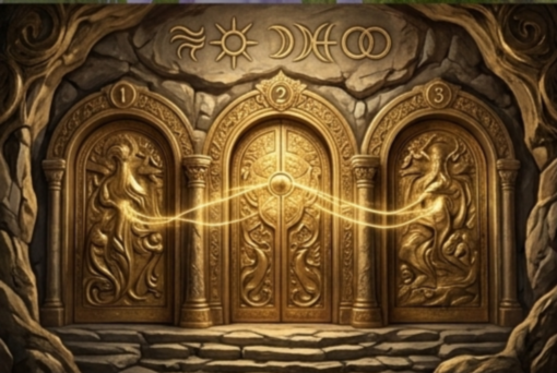 Tres puertas de ingreso al Grimorio de Kary