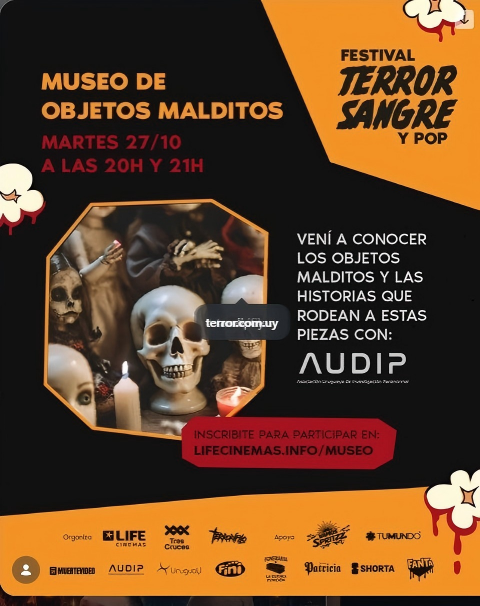 Museo maldito en el Life cinema Tres Cruces. Ven a vivir la experiencia.